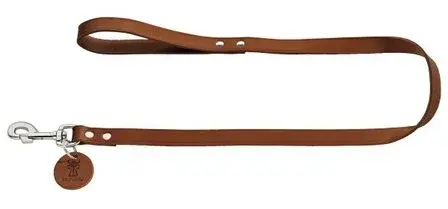 Hunter Aalborg lijn zacht runderleer 13 mm/110 cm cognac