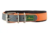 Hunter convenience halsband Comfort neonoranje 35 cm / 20 mm zacht