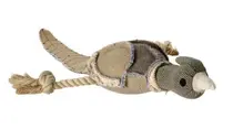 Hunter dog toy canvas wild duck hondenspeelgoed