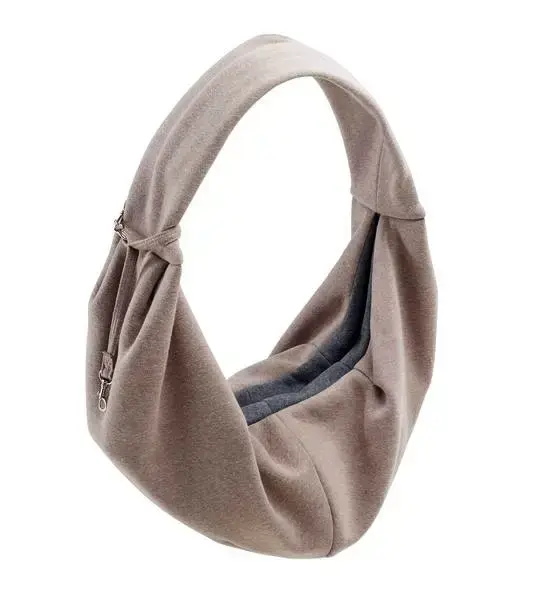 Hunter draagtas Los Angeles taupe/grau 60x30 cm - afbeelding 1