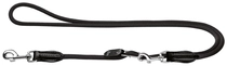 Hunter freestyle leash long 10 mm/260 cm black