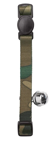 Hunter kattenhalsband camouflage veiligheidssluiting - afbeelding 1