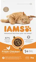 Iams cat adult kip 3 kg Kattenvoer