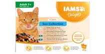 Iams cat delight adult sea collection in gravy 12x85 gram kattenvoer - afbeelding 2
