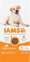 Iams dog adult large breed 12kg Hondenvoer