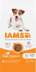 Iams dog adult small&medium breed 12 kg Hondenvoer