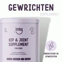 Imby hip&joint supplement for dogs 90 soft chews - afbeelding 3