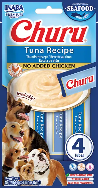 INABA churu tonijn zonder kip toevoeging dog treat - afbeelding 1