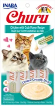 INABA CIAO churu creamy kip met krab cat treat