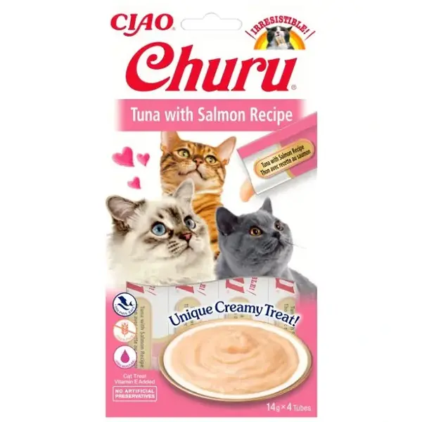 INABA CIAO churu creamy tonijn/zalm