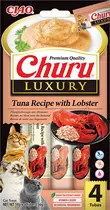 INABA CIAO churu luxury tonijn met kreeft cat treat