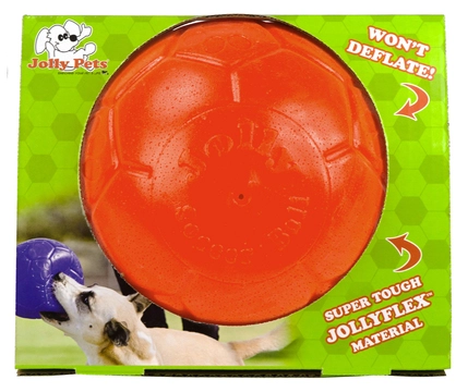 Jolly soccer ball 15 cm rood - afbeelding 1