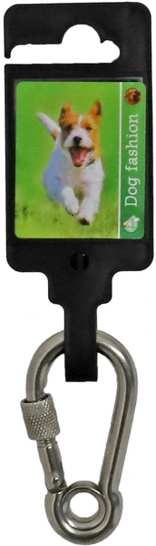 Karabijnhaak met draaisluiting 7 cm - afbeelding 1