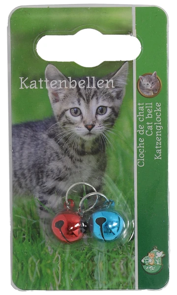 Kattenbel op blistercard 2 stuks - afbeelding 1