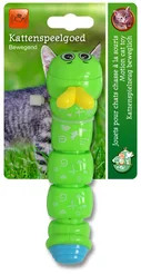 Kattenspeelgoed rups opwindbaar groen 15 cm - afbeelding 1