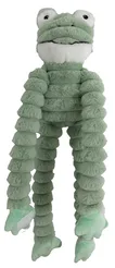 Kikker corduroy met piep hondenspeelgoed 90 cm - afbeelding 1