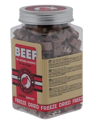 Kiwi walker freeze-dried snack beef dogs&cats 45gr. - afbeelding 2
