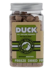 Kiwi walker freeze-dried snack duck dogs&cats 80gr.