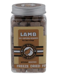 Kiwi walker freeze-dried snack lamb dogs&cats 90gr.