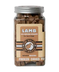 Kiwi walker freeze-dried snack lamb dogs&cats 90gr.