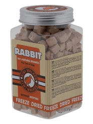 Kiwi walker freeze-dried snack rabbit dogs&cats 75gr. - afbeelding 2