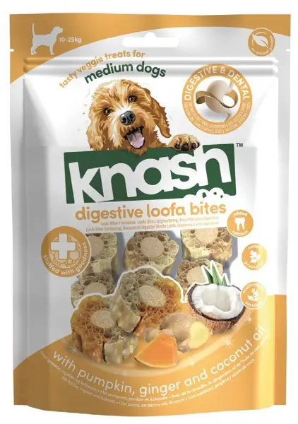 Knash Woofa bites dental digestive pompoen gember 100 gr - afbeelding 1