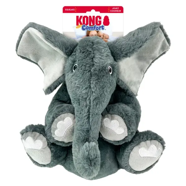 Kong comfort kiddos jumbo elephant XL - afbeelding 1