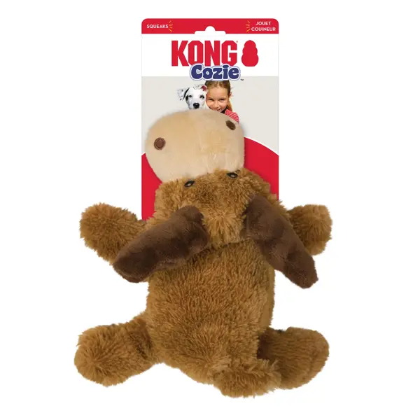 Kong cozie marvin moose XL hondenspeelgoed - afbeelding 1