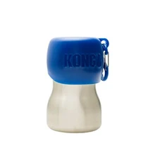 Kong H2O stainless steel water bottle 0.28 liter blauw