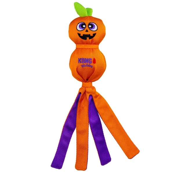 Kong Halloween wubba ballistic jack-o-lantern hondenspeelgoed - afbeelding 1