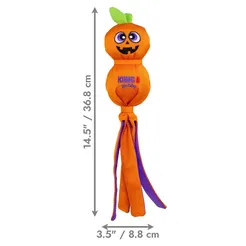 Kong Halloween wubba ballistic jack-o-lantern hondenspeelgoed - afbeelding 4