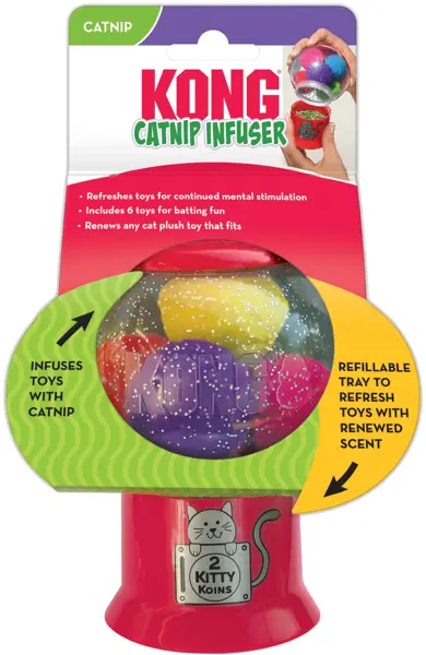 Kong Kattenspeelgoed catnip infuser - afbeelding 1