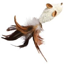 Kong Kattenspeelgoed feather mouse - afbeelding 2