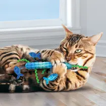 Kong Kattenspeelgoed kickeroo stickaroo visjes catnip - afbeelding 2