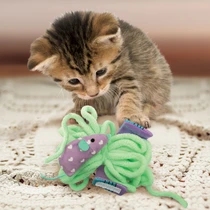 Kong Kattenspeelgoed pull a partz yarnz - afbeelding 3
