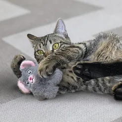 Kong Kattenspeelgoed snuzzles mouse catnip - afbeelding 3