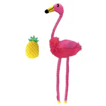 Kong Kattenspeelgoed tropics flamingo met catnip - afbeelding 3