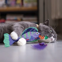 Kong Kattenspeelgoed wrangler fish catnip - afbeelding 3