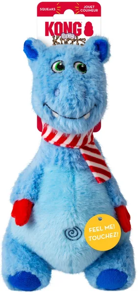 Kong kerst holiday knots belly hippo M/L