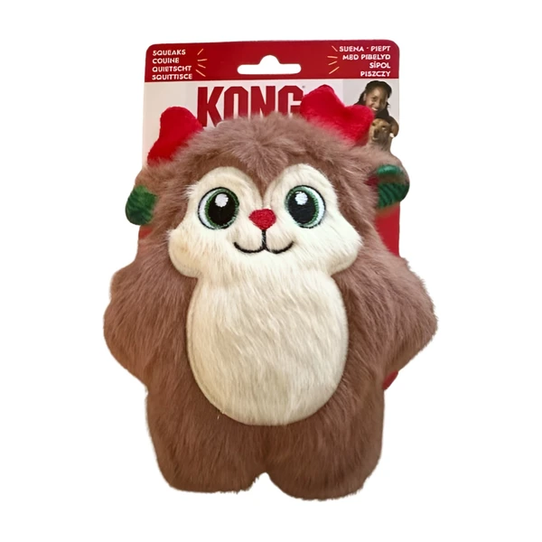 Kong kerst holiday snuzzles reindeer small - afbeelding 1