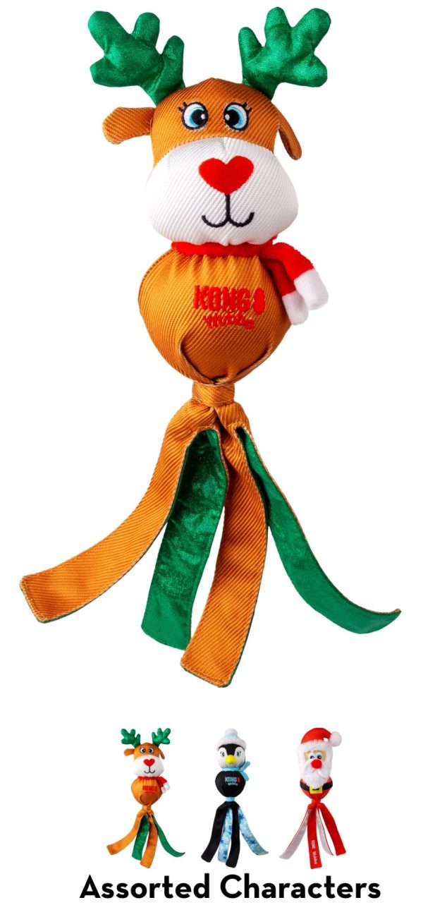 Kong kerst holiday wubba large - afbeelding 1