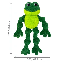 Kong knots frog groen large/extra large 44cm - afbeelding 3