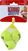 Kong net a 3 tennisbal + piep extra small Hondenspeelgoed - afbeelding 1