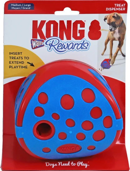 Kong rewards wally medium / large hondenspeelgoed - afbeelding 1