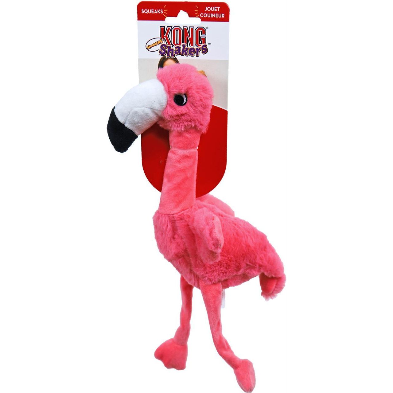 Kong shakers honkers flamingo small Hondenspeelgoed Van Noord's