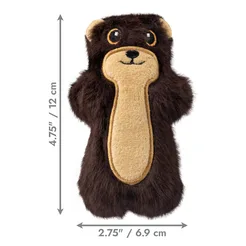 Kong Snuzzles mini otter XS hondenspeelgoed - afbeelding 6