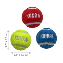 Kong sport softies balls medium 3 stuks - afbeelding 2