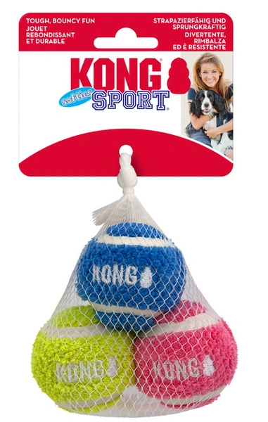 Kong sport softies balls small 3 stuks - afbeelding 1