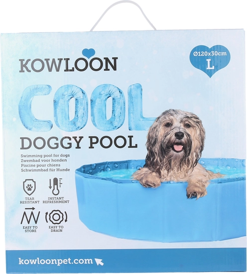 Kowloon cool doggy pool Large 120x30cm hondenzwembad - afbeelding 1