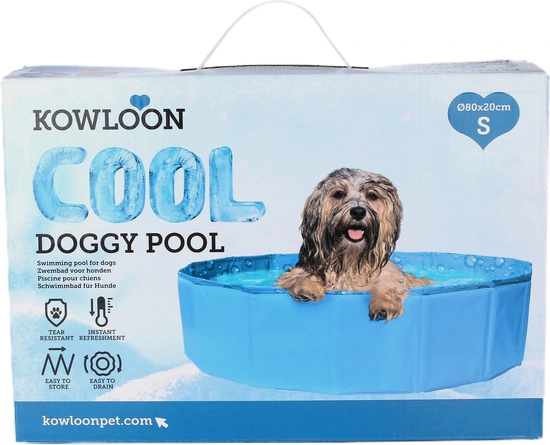Kowloon cool doggy pool small 80x20 cm hondenzwembad - afbeelding 1